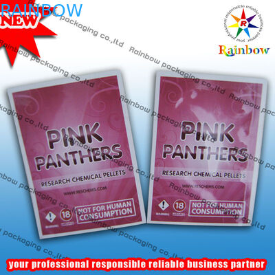 Η προσαρμοσμένη πλευρά τρία σφράγισε την καλλυντική συσκευάζοντας τσάντα στο τοποθετημένο σε στρώματα υλικό