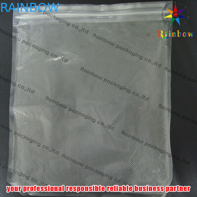 Αποτυπωμένες σε ανάγλυφο τσάντες αποθήκευσης σφραγίδων της PET κενές με την κλειδαριά φερμουάρ για τα μπισκότα