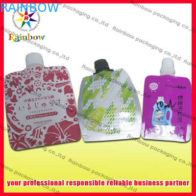 Συγκολλημένη με θερμότητα συσκευασία σακουλών σωλήνων pe 50ml/60ml για το ποτό