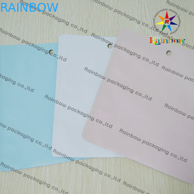 Καλλυντικά PVC EVA TPU που συσκευάζουν τις τσάντες με τη στρογγυλές τρύπα και την εκτύπωση