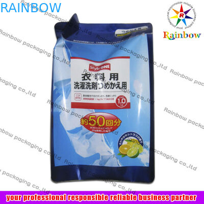 Στάση OPP επάνω στη συσκευάζοντας τσάντα σακουλών φύλλων αλουμινίου αργιλίου για το απορρυπαντικό