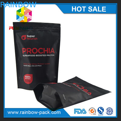 διαπερατή στάση υγρασίας φύλλων αλουμινίου συνήθειας επάνω τελειωμένη στη μεταλλίνη τσάντα μπισκότων