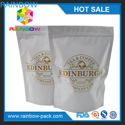 διαπερατή στάση υγρασίας φύλλων αλουμινίου συνήθειας επάνω τελειωμένη στη μεταλλίνη τσάντα μπισκότων