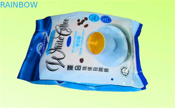 Δευτερεύουσα Gusset στάση φύλλων αλουμινίου επάνω στις σακούλες 100 μικρό για την άσπρη συσκευασία καφέ