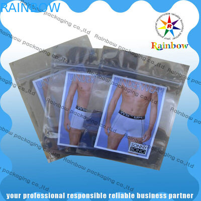 PET/PET/σταθερή τσάντα αργιλίου ελασματοποίησης PE αντιστατική διαφανής με Ziplock