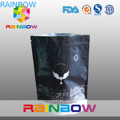 Επίπεδες τρεις πλευρές σφράγισαν το mylar φερμουάρ φύλλων αλουμινίου με την τρύπα hange