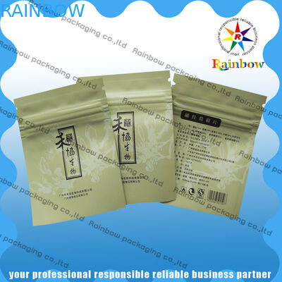 Στάση καφέ συνήθειας επάνω στη ζωηρόχρωμη εκτύπωση τσαντών ελαφριά με Ziplock