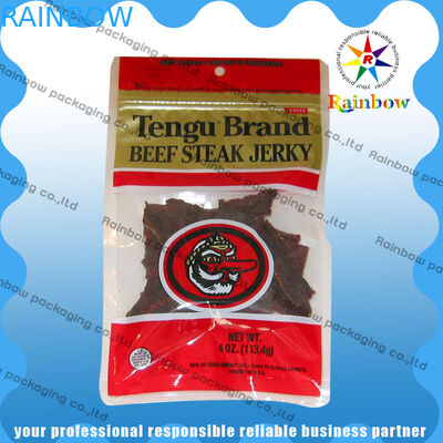 Τσάντα φύλλων αλουμινίου βαθμού τροφίμων που συσκευάζει τη συγκολλημένη με θερμότητα σαφή πλήρη εκτύπωση παραθύρων