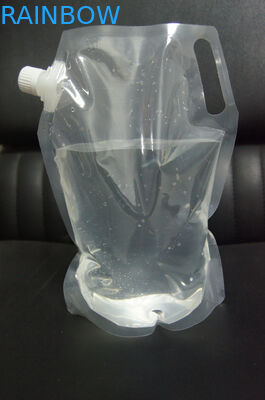 Ζωηρόχρωμη στάση απόδειξης νερού εκτύπωσης που συσκευάζει επάνω την τσάντα με τους σωλήνες γωνιών για Liguid