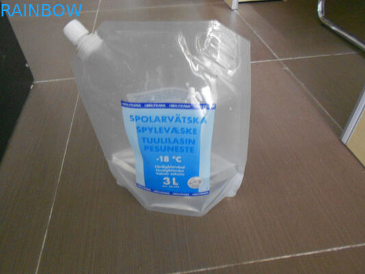 Ζωηρόχρωμη στάση απόδειξης νερού εκτύπωσης που συσκευάζει επάνω την τσάντα με τους σωλήνες γωνιών για Liguid