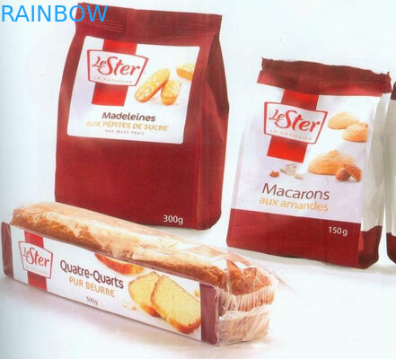 Ανακυκλωμένη προσαρμοσμένη πολλαπλάσια σφραγίδα πιασιμάτων τσαντών εγγράφου για τη συσκευασία ψωμιού