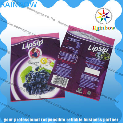 Το μπουκάλι ποτών συρρικνώνεται τη θερμότητα εκτύπωσης συνήθειας μανικιών περικαλυμμάτων - ευαίσθητος αδιάβροχος