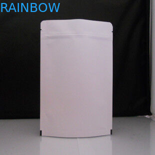 Σιτάρι/καφές που συσκευάζει το προσαρμοσμένο Resealable λευκό τσαντών εγγράφου