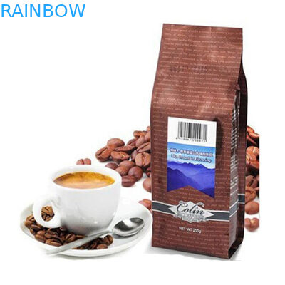 Πλαστικές σακούλες Mylar που συσκευάζουν, συσκευάζοντας σακούλα τοπ φασολιών φερμουάρ