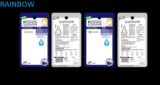 Η κάρτα φουσκαλών ειρηνιστών Babys που συσκευάζει την Ευρώπη κρεμά το λευκό τρυπών