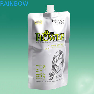 Η ασημένια στάση ρίχνει επάνω το συσκευάζοντας φύλλο αλουμινίου σακουλών ανακυκλώσιμο για την προσοχή τρίχας