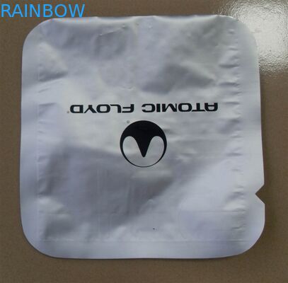 Ηλεκτρονική συσκευασία σακουλών φύλλων αλουμινίου προϊόντων γύρω από την ασημένια δευτερεύουσα σφραγίδα τρία γωνιών