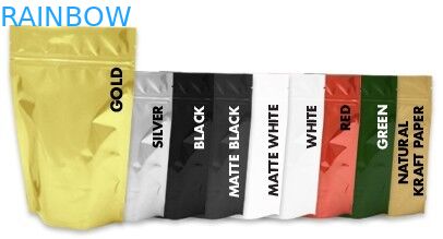 Η μεταλλίνη τελειώνει τις τσάντες τσαγιού που συσκευάζουν, συσκευάζοντας στάση τσαντών καφέ φερμουάρ επάνω