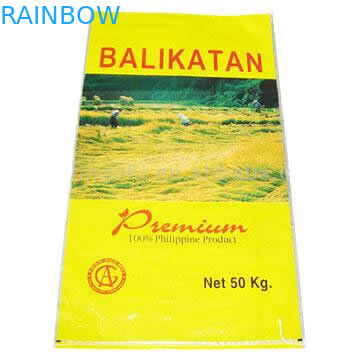 Τοποθετημένες σε στρώματα κίτρινες πλαστικές συσκευάζοντας τσάντες 3 τροφίμων δευτερεύουσα εκτύπωση συνήθειας σφραγίδων