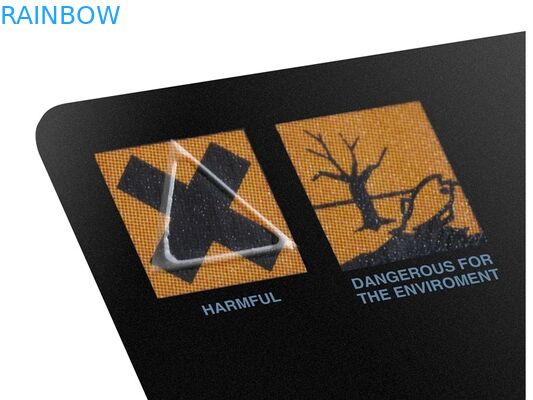 Το Blindman/οι αυτοκόλλητες ετικέττες συρρικνώνεται ανακυκλώσιμο μικρό σαφή μανικιών περικαλυμμάτων