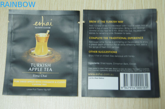 10g οι μικρές συσκευάζοντας τσάντες τσαγιού/στιγμιαίος ματ τελειώνουν τη σακούλα τσαγιού στο Μαύρο