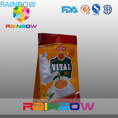 Συσκευάζοντας τσάντες τσαγιού επίπεδων κατώτατων σημείων ζωτικής σημασίας/πλαστικές συσκευάζοντας σακούλες τσαγιού οικονομίας