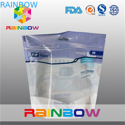 Συσκευασία σακουλών φύλλων αλουμινίου ιατρικού εξοπλισμού/μηχανών/εργαλείων Resealble με το προσαρμοσμένο λογότυπο