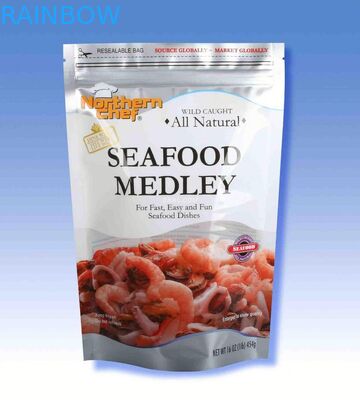 Sealable ξηρά σακούλα φύλλων αλουμινίου αργιλίου βαθμού τροφίμων τσαντών σακουλών προστατευτικών καλυμμάτων θερμότητας για τα συμπληρώματα