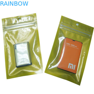 Ηλεκτρονική τσάντα DADAO PET/πολυ τσάντα Coextruded στρώματος ολογραμμάτων με το φερμουάρ