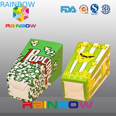 Μοναδικές προσαρμοσμένες σχέδιο τσάντες εγγράφου, Popcorn της Αμερικής τσάντες εγγράφου