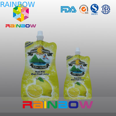 Συσκευασία σακουλών σωλήνων μωρών Eco για το υγρό/τη στάση επάνω στην υγρή σακούλα χυμού