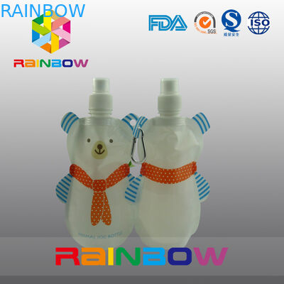 σακούλα σωλήνων παιδικών τροφών επαν-Sequeezed 140ml 200ml με το διπλό φερμουάρ