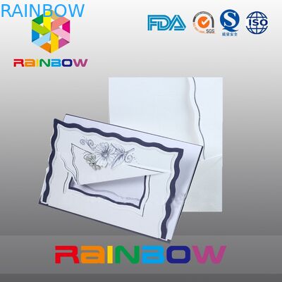 Προσαρμοσμένη κάρτα τέχνης εγγράφου για τις προσκλήσεις χαιρετισμού/γάμου Χριστουγέννων