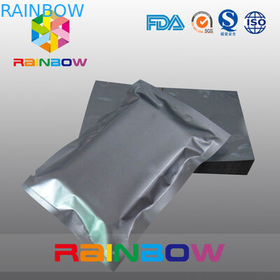 6 εκατ. Χ κενή σφραγίδα τροφίμων 9 εκατ. καθαρή αργιλίου τσαντών φύλλων αλουμινίου τοποθετούν την τσάντα συσκευασίας τροφίμων σε σάκκο