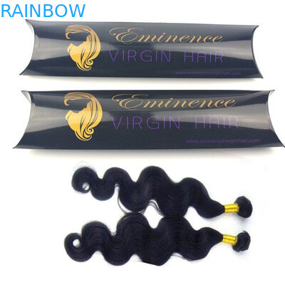 Συσκευασία κιβωτίων εγγράφου επέκτασης τρίχας με το σαφές παράθυρο, κιβώτιο εγγράφου επέκτασης τρίχας