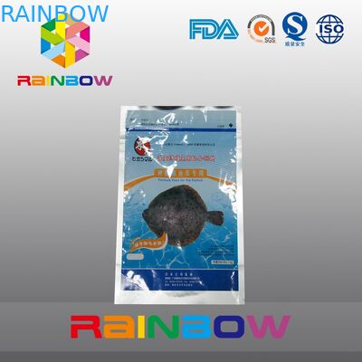 Σακούλα τροφίμων της Pet φύλλων αλουμινίου αργιλίου 1kg που στέκεται επάνω με τις τσάντες δολώματος αλιείας φερμουάρ