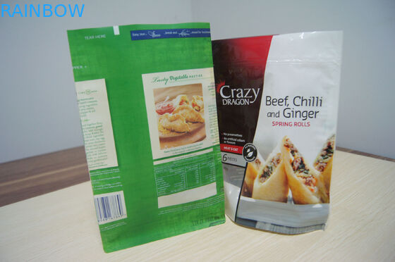 Ziplock Doypack μπισκότων πλαστικών σακουλών επιφάνειας μεταλλινών μαλακές συσκευάζοντας τσάντες