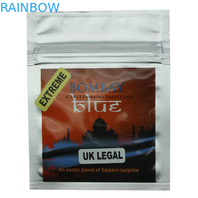 Χημικές σκόνη Reseach/τσάντα χαπιών, συσκευάζοντας τσάντα θυμιάματος φύλλων αλουμινίου βοτανική με την τυπωμένη ετικέτα