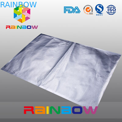 Η κατασκευασμένη κενή σφραγίδα τροφίμων Channal τοποθετεί Sous Vide/την αποτυπωμένη φύλλο αλουμινίου τσάντα αποταμιευτών τροφίμων σε σάκκο
