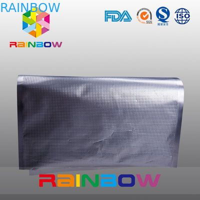 Η κατασκευασμένη κενή σφραγίδα τροφίμων Channal τοποθετεί Sous Vide/την αποτυπωμένη φύλλο αλουμινίου τσάντα αποταμιευτών τροφίμων σε σάκκο