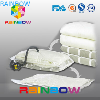 Μεγάλη αποθηκευτική τσάντα εξοικονόμησης χώρου / ταξιδιωτική τσάντα κενού για ρούχα, κουβέρτα