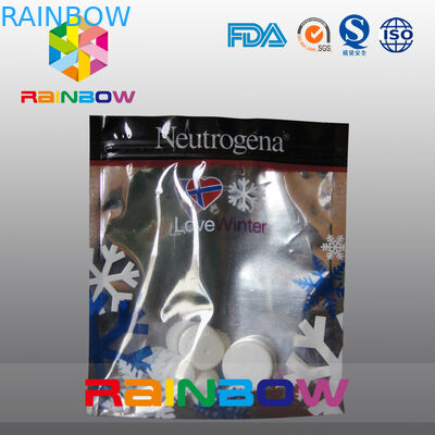 Υδρονέφωση σώματος & πίσω και σαφής μπροστινή καλλυντική σακούλα Doypack φύλλων αλουμινίου αργιλίου λοσιόν