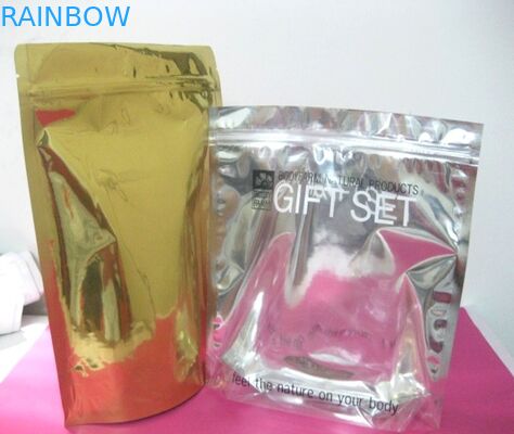 Στάση επιφάνειας μεταλλινών επάνω καλλυντικό Ziplock τσαντών/σακουλών σκονών μαργαριταριών συσκευάζοντας