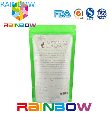 Προσαρμοσμένο συσκευάζοντας Ziplock τσαντών πρόχειρων φαγητών για τους σπόρους που συσκευάζουν τη στάση επάνω κατώτατο Gusset