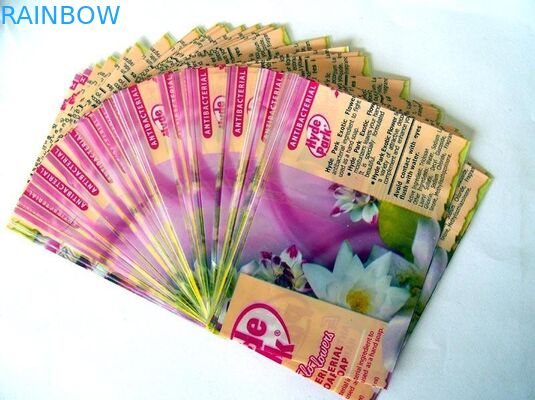 Eco - φιλικό συρρικνωθείτε τις ετικέτες μανικιών για το PVC μπουκαλιών σαμπουάν/τη PET συρρικνώνεται το περικάλυμμα