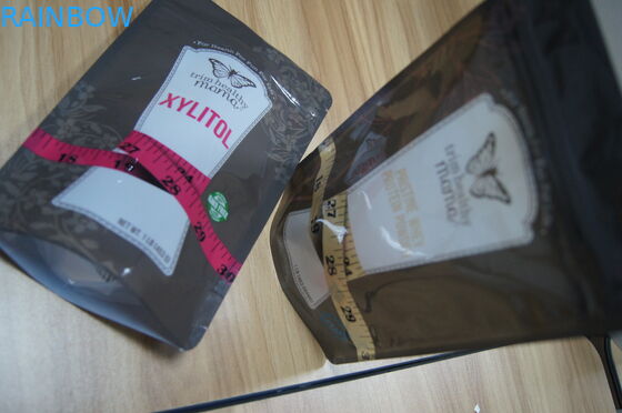 Στάση επάνω πλαστικό πρωτεϊνικό σκονών/ζάχαρης/γλυκαντικών ουσιών Ziplock τσαντών συνήθειας συσκευάζοντας