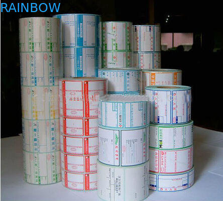 Ψηφιακές διαδοχικές ετικέτες προώθησης/προσαρμοσμένη τυπωμένη αυτοκόλλητη ετικέττα εγγράφου στο ρόλο