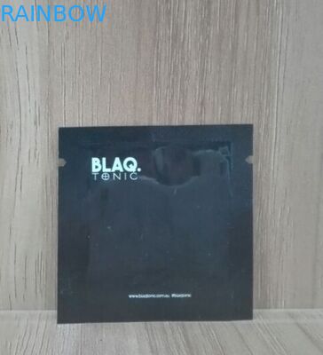 5cm X 5cm μικρό μαύρο χρώμα τσαντών σφραγίδων πιασιμάτων για τη συσκευασία σκονών καρυκευμάτων