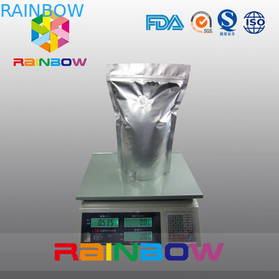 Με προστασία από το φως στάση επάνω Ziplock στην τσάντα φύλλων αλουμινίου αργιλίου για τα φασόλια τσαγιού/καφέ/τα ξηρά τρόφιμα