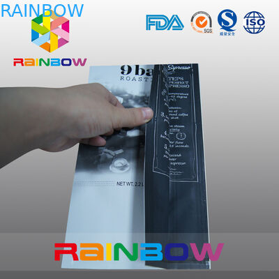 Προσαρμοσμένη σακούλα καφέ φύλλων αλουμινίου αργιλίου σχεδίου/δευτερεύουσα Gusset 5lb τσάντα καφέ με τη βαλβίδα